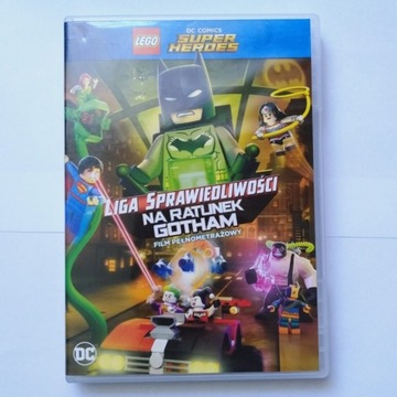 DVD LEGO Liga sprawiedliwości Na ratunek GOTHAM 