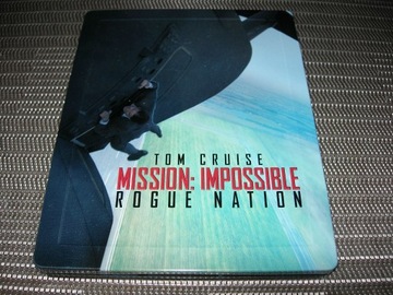 MISSION: IMPOSSIBLE ROGUE NATION STEELBOOK BLU-RAY