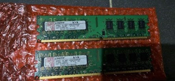 Pamięć RAM Kingston KVR667D2N5K2/2G DDR2