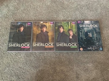 Sherlock Sezon 1 & 4 DVD