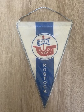 Proporczyk piłkarski FC Hansa Rostock niemcy