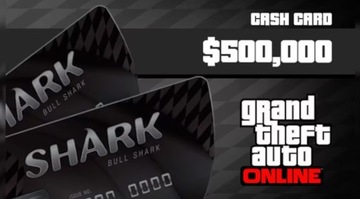 GTA Online: Bull Shark Card 500 000 PC