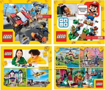 11 x katalog LEGO 2019-2024