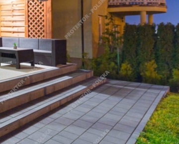 kostka brukowa LUNGA taras ogród architektura deptak chodnik powierzchnia