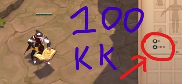 albion online silver west 100 kk milionów 