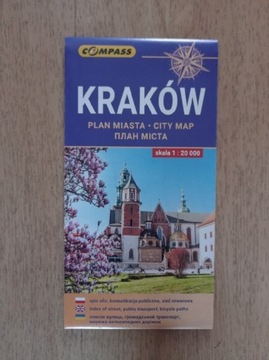 Kraków plan miasta 2022
