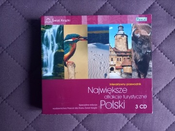 Największe atrakcje turystyczne Polski 3xCD