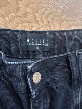 Mohito jeansy typu Mom fit roz 34