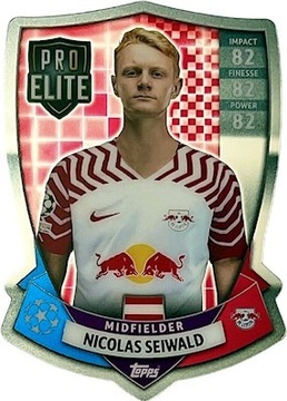 SEIWALD PRO ELITE # 15 TOPPS MATCH ATTAX 2023/24