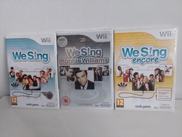 WE SING / ENCORE / ROBBIE WILLIAMS NINTENDO Wii