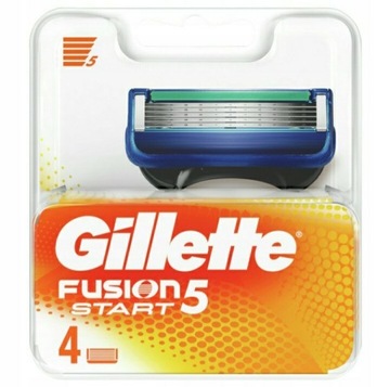 Gillette Fusion 5 Start ostrza wymienne 4 szt