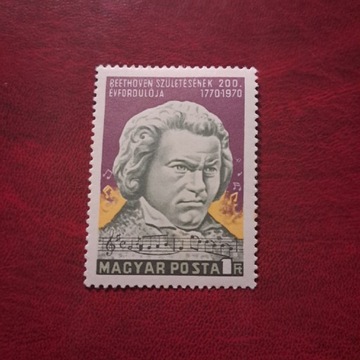 Węgry Beethoven1970 znaczek czysty
