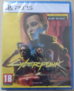 Cyberpunk 2077 ULTIMATE EDITION PL PS5 NOWA FOLIA