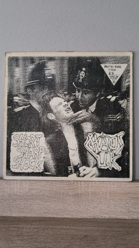 Chaos U.K. "Short Sharp Shock" LP 1984