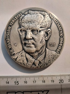 Medal Władysław Terlecki numizmatyk