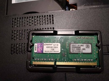 Pamięć RAM DDR3 4GB 1600mhz KINGSTON