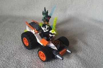 Lego Ninjago 71706 samochód Cole'a, + Jay +książka