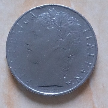 100 lirów 1956 r. Włochy 