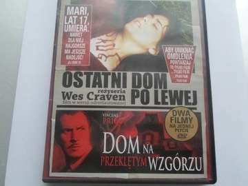 Ostatni dom po lewej, dom na wzgórzu, film DVD.