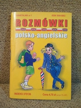 >Książeczka ROZMÓWKI Polsko-Angielskie + GRATIS!<
