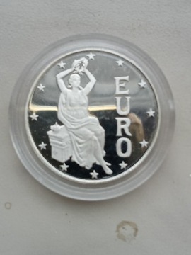 Andora 1Dinar , Euro 1997 r srebro 12 tyś sztuk 