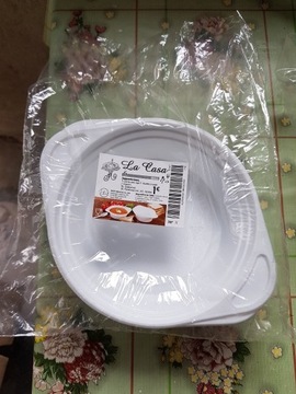Zestaw plastikowych talerzy do zupy 6 szt.
