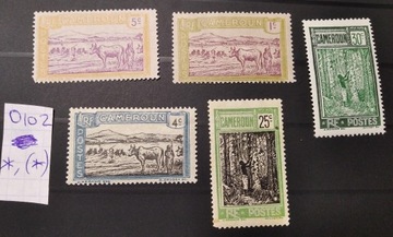 0102 Kamerun Francja kolonie * / (*)