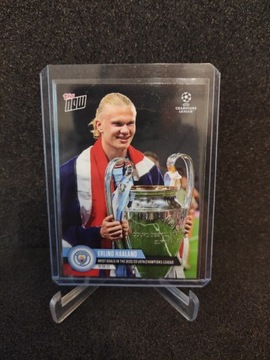 Erling Haaland Topps Now Most Goals in UCL