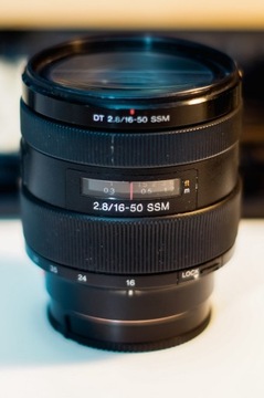 Sony DT 16-50 mm f/2.8 SSM Bagnet Sony A