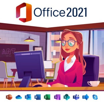 Office 2021 Professional Plus Klucz DOŻYWOTNIO!