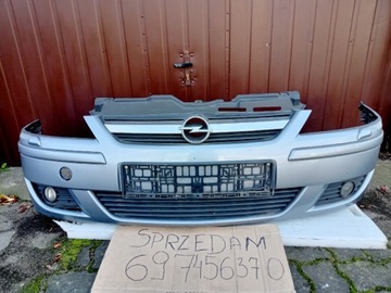 Zderzak przedni Corsa C lift Xenon z163 +Sprysk 