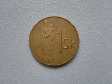 1 korona 1993 Słowacja