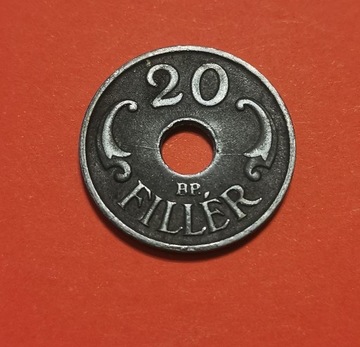 Moneta 20 fillerów 1941, Węgry