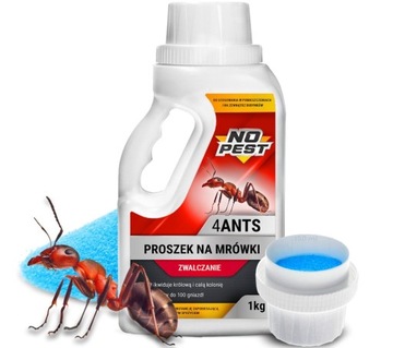 Proszek przeciwko mrówkom No-Pest 1 kg
