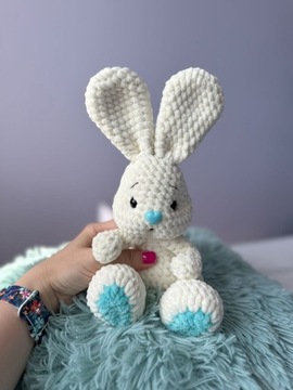 Pluszowa zabawka króliczek zajączek przytulanka maskotka 