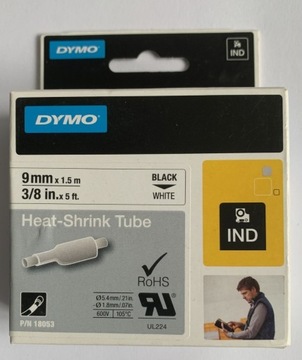 DYMO Heat-Shrink Tube 9mmx1,5m termokurczliwa