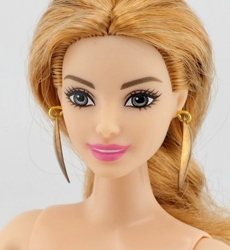 Kolczyki biżuteria dla lalek Barbie