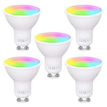 ALEXA FITOP smart ŻARÓWKA LED GU10 5 SZT 4,7W