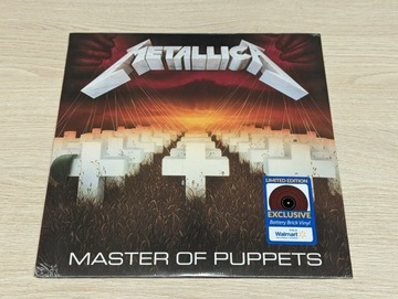 Metallica Master of Puppets LP vinyl limited red