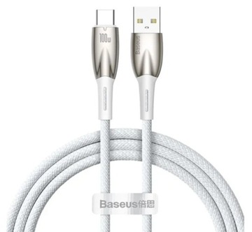 BASEUS PRZEWÓD KABEL USB TYPE-C 100W PD QC 1M