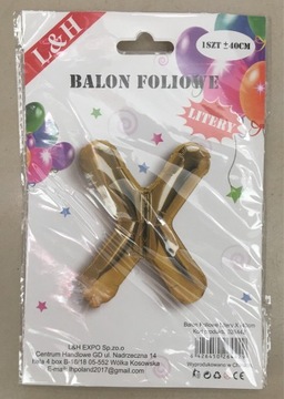 Balony litery na Hel 