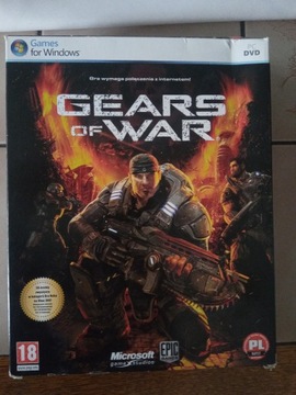 Gears of War PC BIG BOX Unikat Kolekcjonerski.