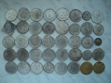 zestaw 40 monet 
