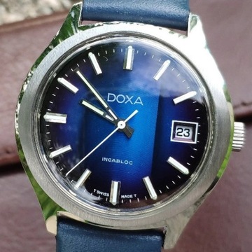 Zegarek DOXA szwajcarski, nieużywany, NOS