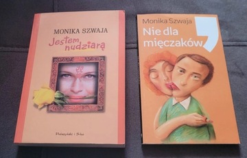 Książki "Jestem nudziarą" " Nie dla mięczaków" M. Szwaja