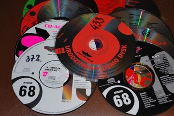 CD Action 70 płyt -1998-2004r.