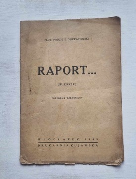 Raport ...  E. Gerwatowski 1945 wiersze