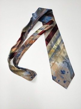Vintage krawat ortal PRL