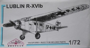 LUBLIN R-XVIb SP-AOK 1935 - BROPLAN 1/72 + wtryski