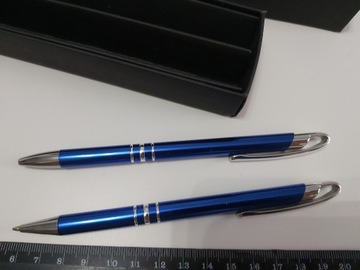 Długopis i ołówek automatyczny z logo - zestaw